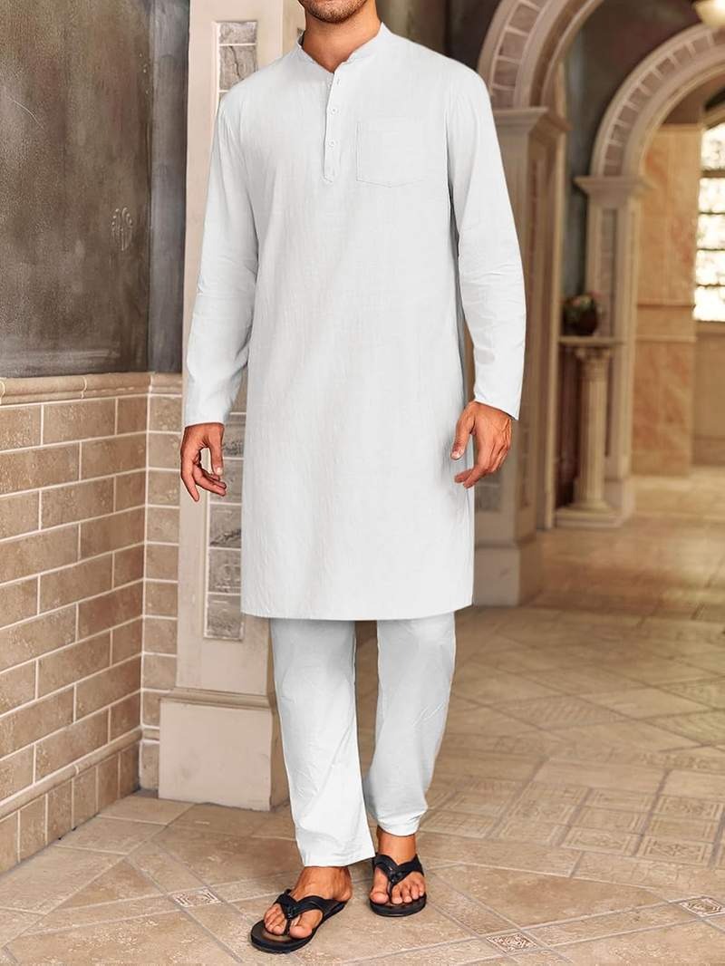 Men’s Soft Cotton Kaftan Shirts