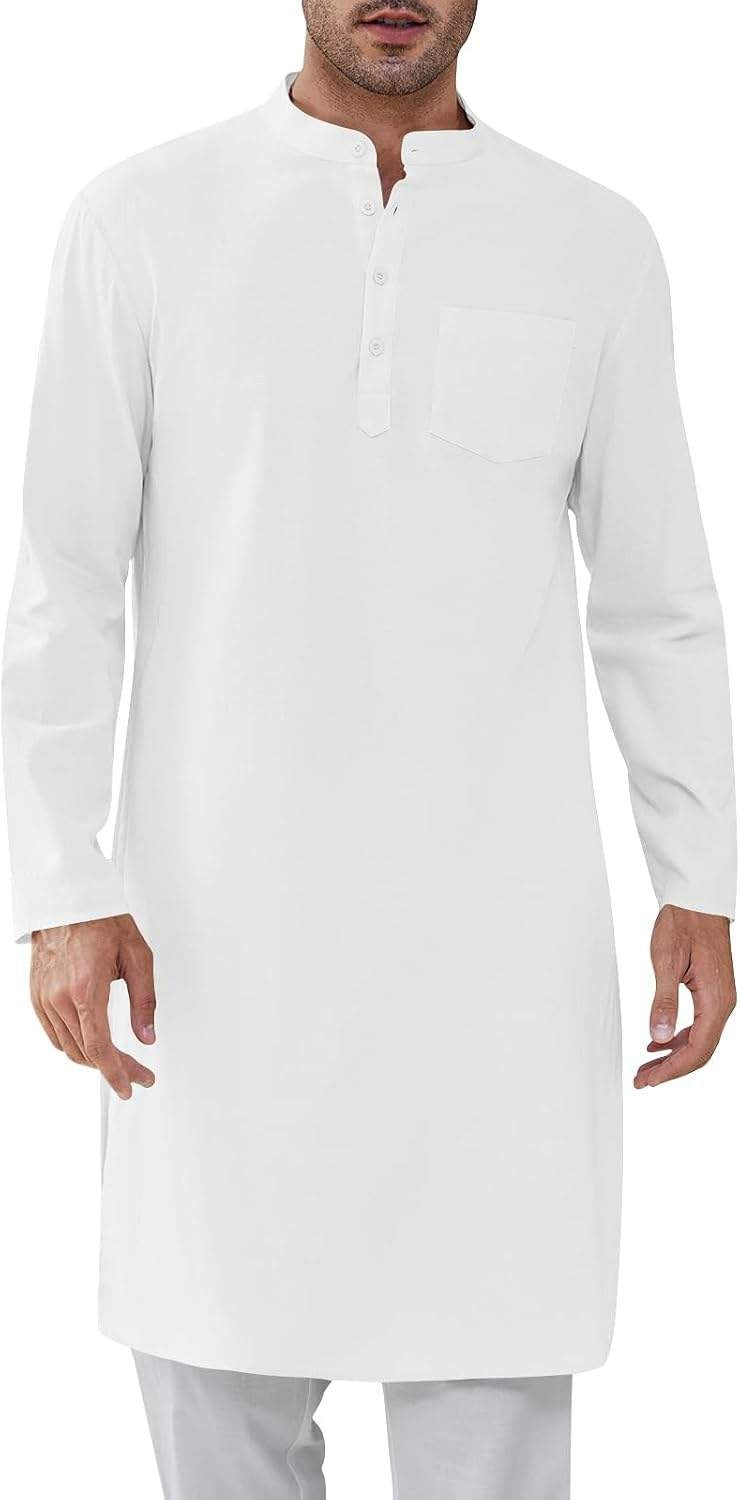 Men’s Soft Cotton Kaftan Shirts